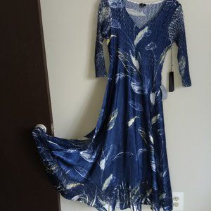 Komarov Blue Dress